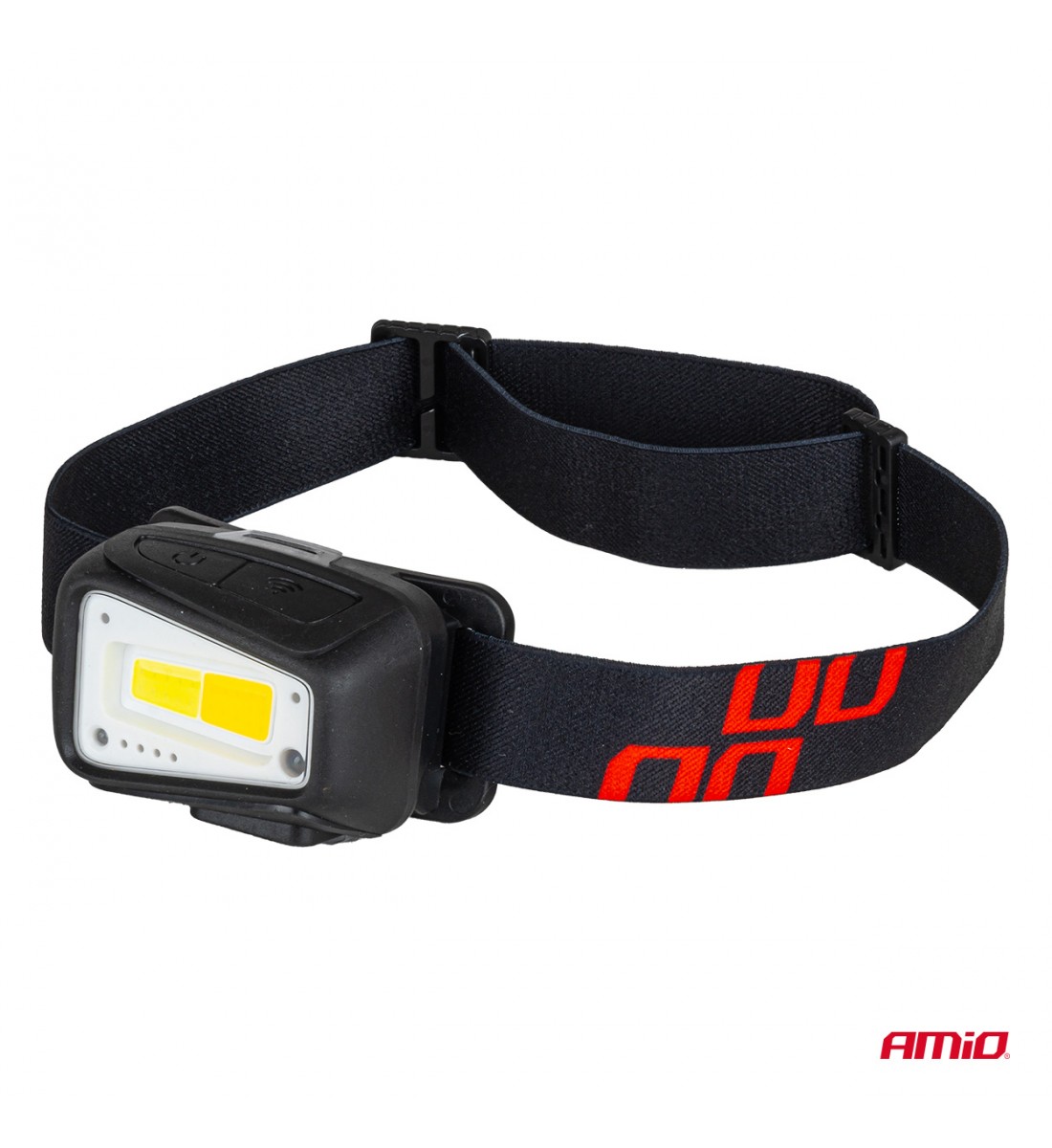 Lanternă frontală reîncărcabilă cu senzor de mișcare COB 1800mAh (BATT) AMIO-04666