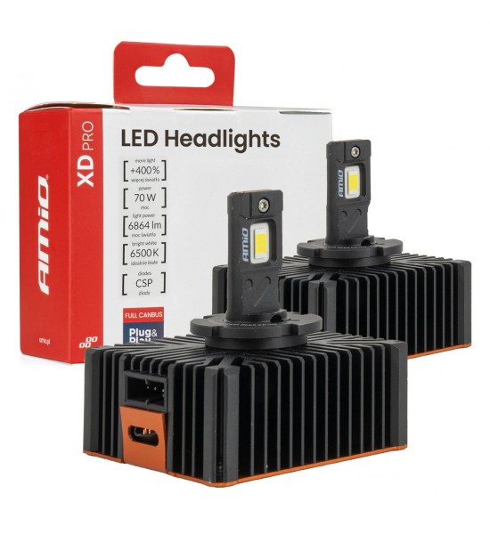 Becuri auto XD PRO D5S FULL CANBUS LED AMIO-04683