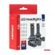 Set becuri auto LED F25 ARGINTII CANBUS 52W HB3 9005 12V 24V AMIO-04706