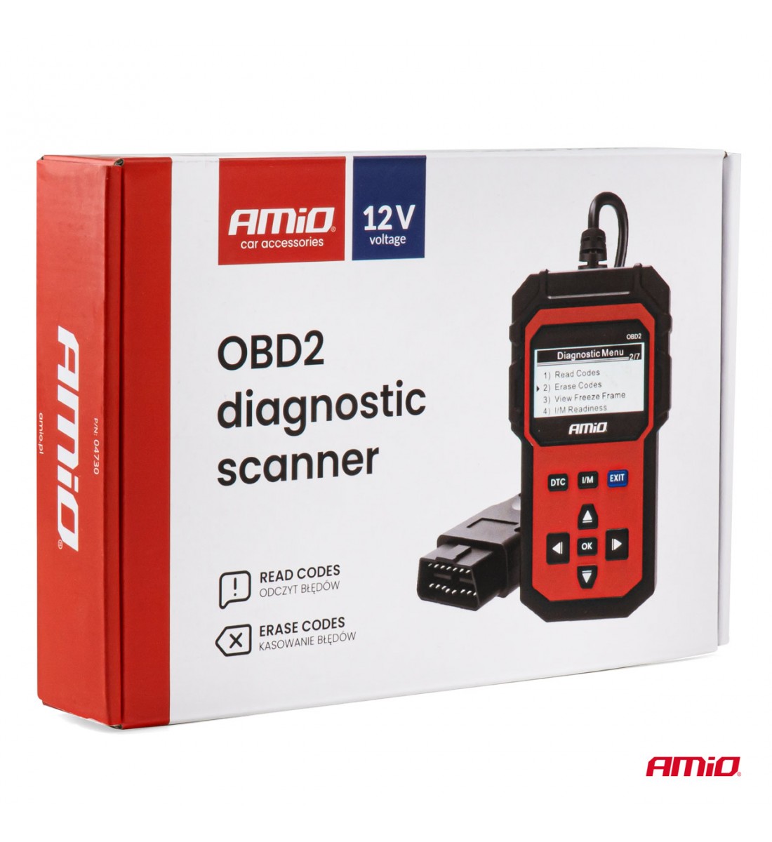 Interfață de diagnosticare pentru tester de scanare AMiO OBD2 AMIO-04730