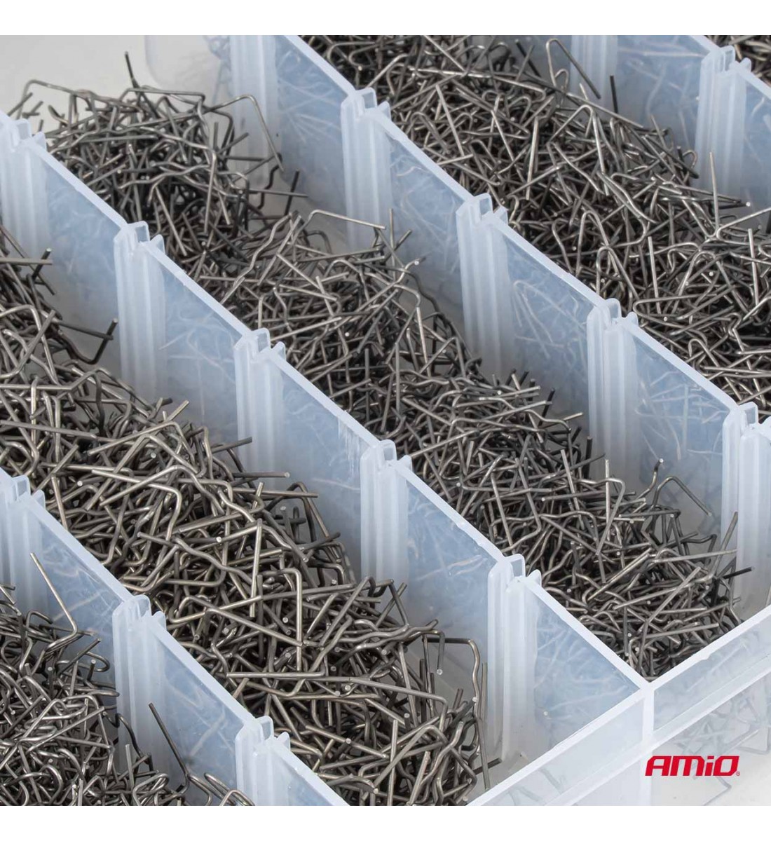 Set mare de capse pentru plastic, 3000 buc. AMIO-04743