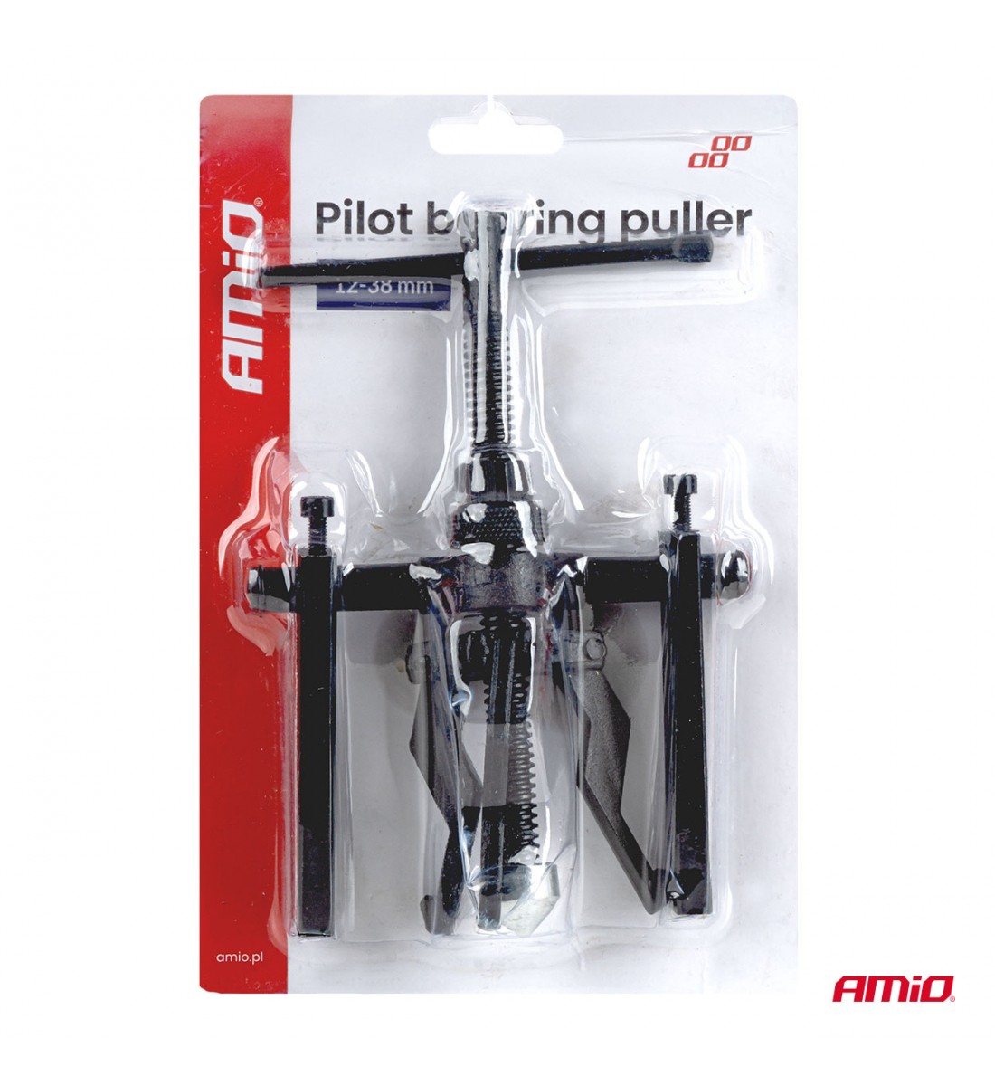 Extractor pentru rulmenți ghidați 12-38 mm AMIO-04748