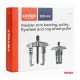 Extractor cu două brațe pentru rulmenți, fulie, volantă și roată dințată 0-102 mm AMIO-04753