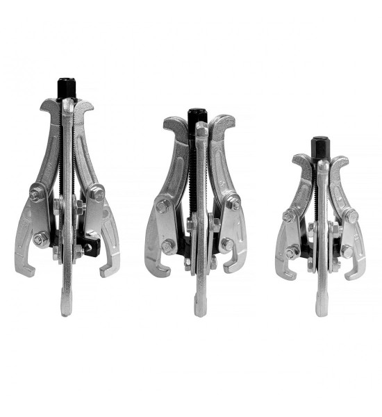 Set de extractoare cu trei brațe pentru rulmenți, scripeți, angrenaje și volante AMIO-04755