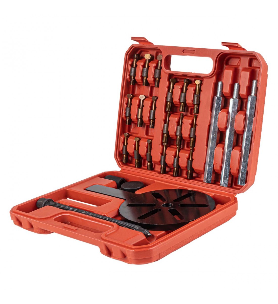 Extractor de rulmenți cu trei brațe într-un set de 31 de piese AMIO-04759