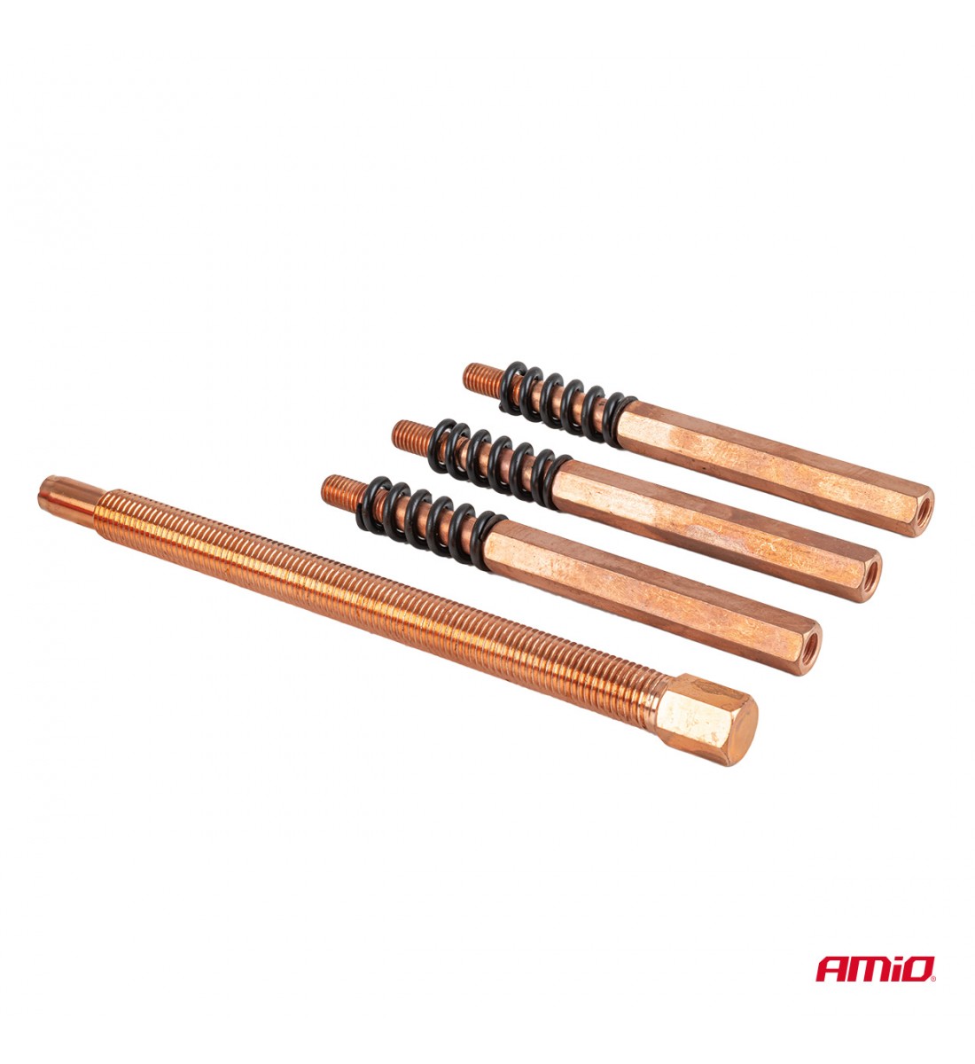 Extractor de rulmenți cu trei brațe și cârlige din 44 de piese AMIO-04760