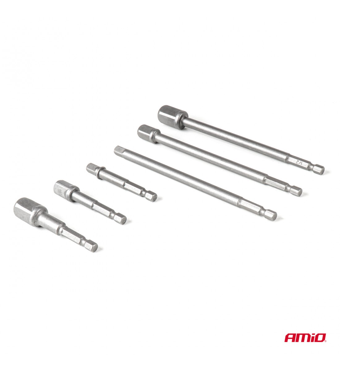 Adaptoare pentru tubulare reductoare HEX 1/4" 3/8" 1/2" AMIO-04781 Adaptoare pentru tubulare reductoare HEX 1/4" 3/8" 1/2" AMIO-04781