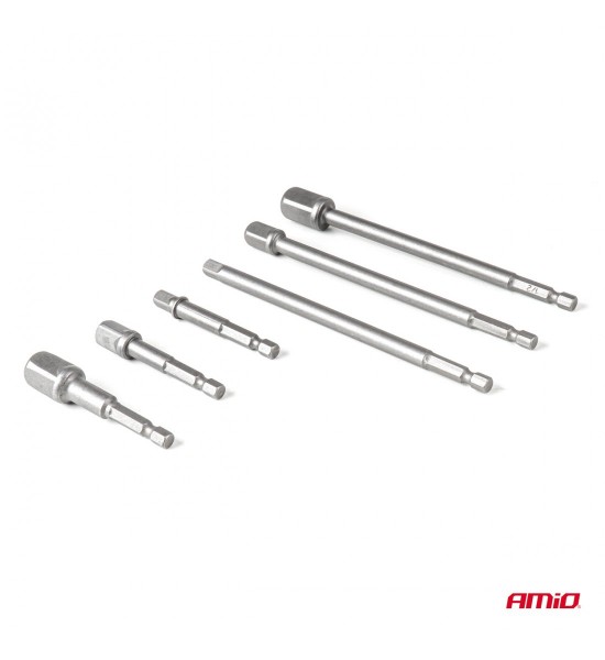 Adaptoare pentru tubulare reductoare HEX 1/4" 3/8" 1/2" AMIO-04781