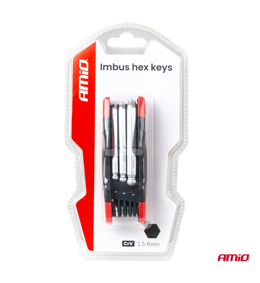 Chei hexagonale Imbus 8 buc CRV AMIO-04788