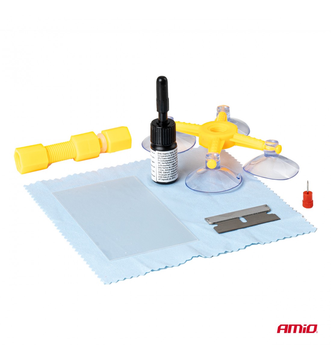 Kit de reparare parbriz DIY - Aplicator cu ventuză DIY AMIO-04792
