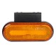 Lampă auto LED OM-01-O oval portocaliu AMIO-02374