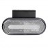 Lampă auto LED OM-01-W ovală albă AMIO-02375
