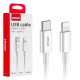Cablu USB-C la Lightning 20W 100cm FullLINK AMIO-03898 Cablu USB-C la Lightning 20W 100cm FullLINK AMIO-03898