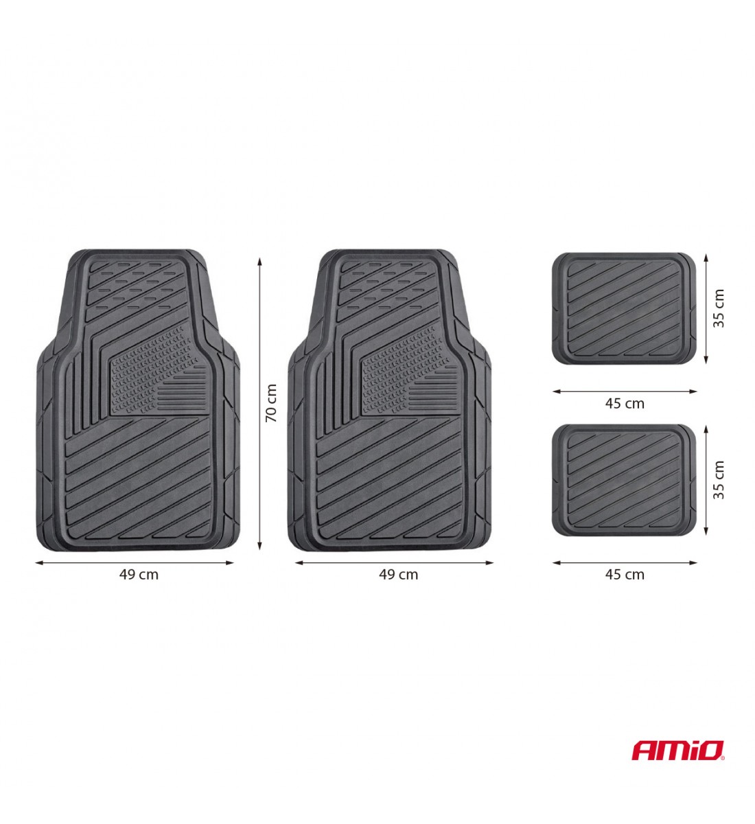 Covorase auto universale CM-05 AMIO-05016 Covorase auto universale CM-05 AMIO-05016