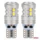 Set Becuri  STANDARD T10 W5W 6x3020 + 1x3030 SMD Alb 12V/24V AMIO-03718