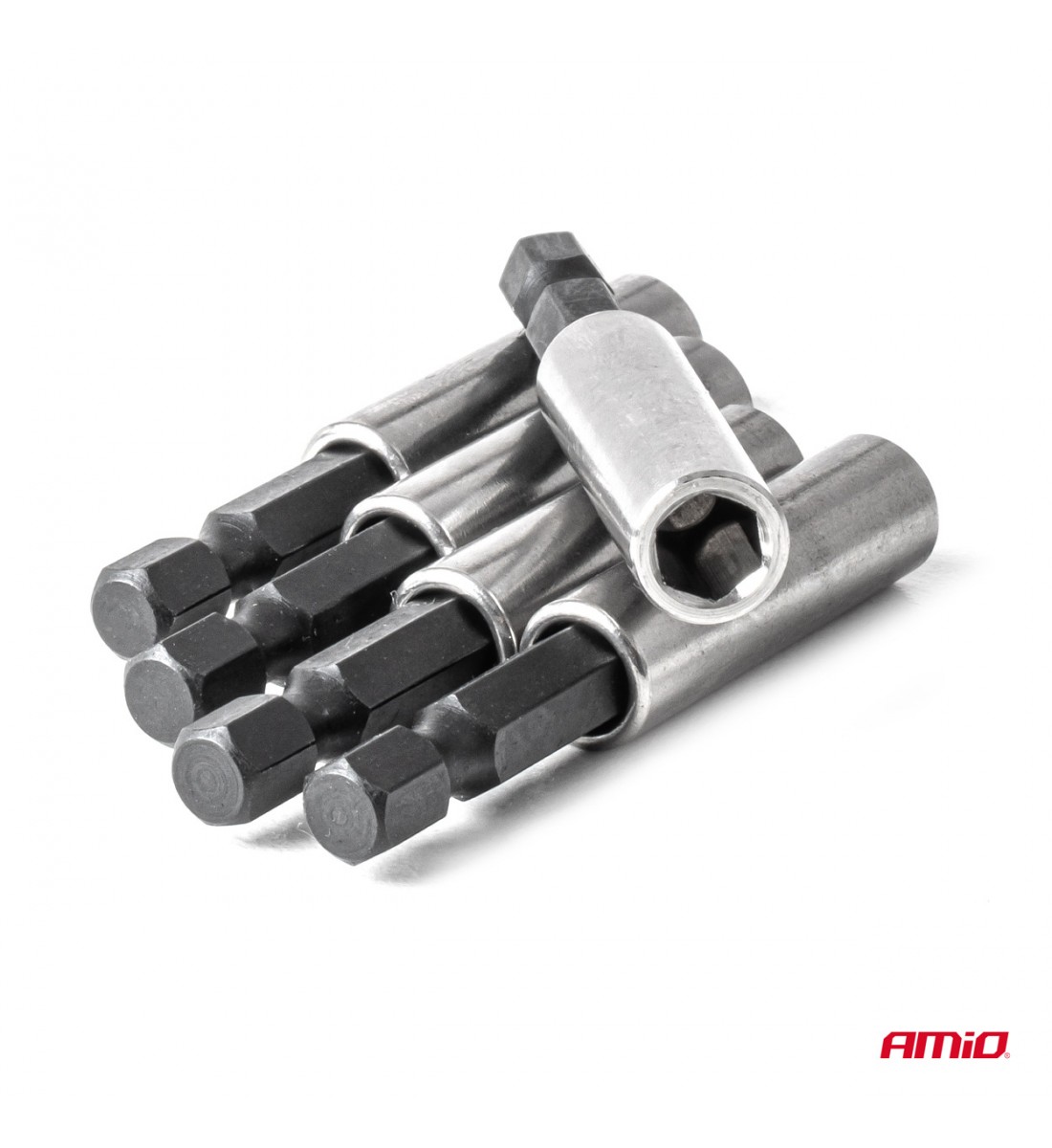 Set suporturi magnetice pentru biți 5 bucăți AMIO-04783