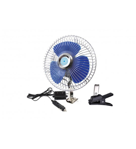 Ventilator Auto Metal cu suport cu surub + clip CFAN-15 ,24V Ventilator Auto Metal cu suport cu surub + clip CFAN-15 ,24V