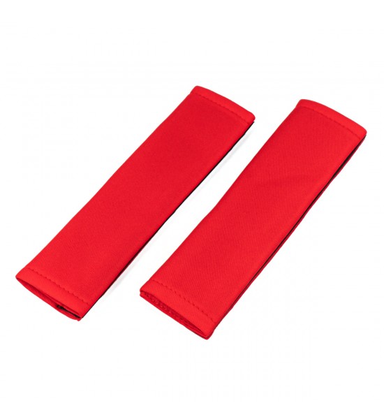 Set de 2 bucăți pernuțe centura de siguranță rosii Set de 2 bucăți pernuțe centura de siguranță rosii