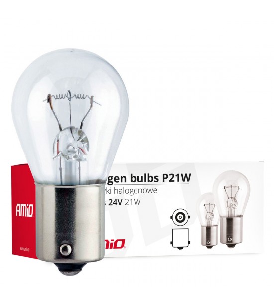 Becuri cu halogen P21W BA15s 24V 