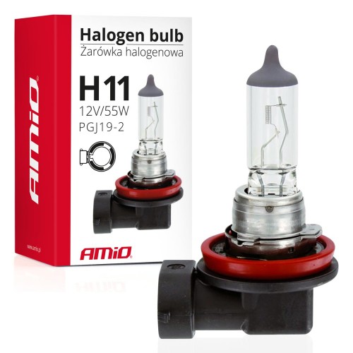 Bec cu halogen H11 12V 55W filtru UV (E8)
