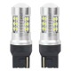 Set becuri CANBUS 3030 24SMD T20 7440 W21W Alb 12V 24V AMIO-01173