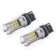 Set becuri CANBUS 3030 24SMD T20 7440 W21W Alb 12V 24V AMIO-01173