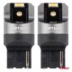 Set becuri FULL CANBUS PRO WY21W 2x1860 SMD portocaliu 12V 24V AMIO-03600