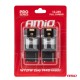 Set becuri FULL CANBUS PRO WY21W 2x1860 SMD portocaliu 12V 24V AMIO-03600