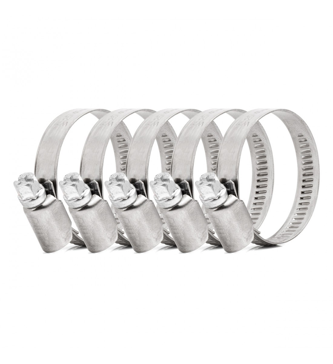 Clemă cu șurub 5 buc 25-40mm/9mm W2 AMIO-04586