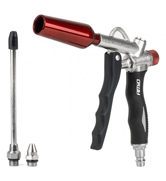 Pistol de suflat cu aer comprimat cu duză Venturi 1/4" AMIO-04928 Pistol de suflat cu aer comprimat cu duză Venturi 1/4" AMIO-04928