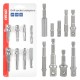 Set adaptor șurubelniță cu 9 piese 1/4", 3/8", 1/2" AMIO-04931 Set adaptor șurubelniță cu 9 piese 1/4", 3/8", 1/2" AMIO-04931