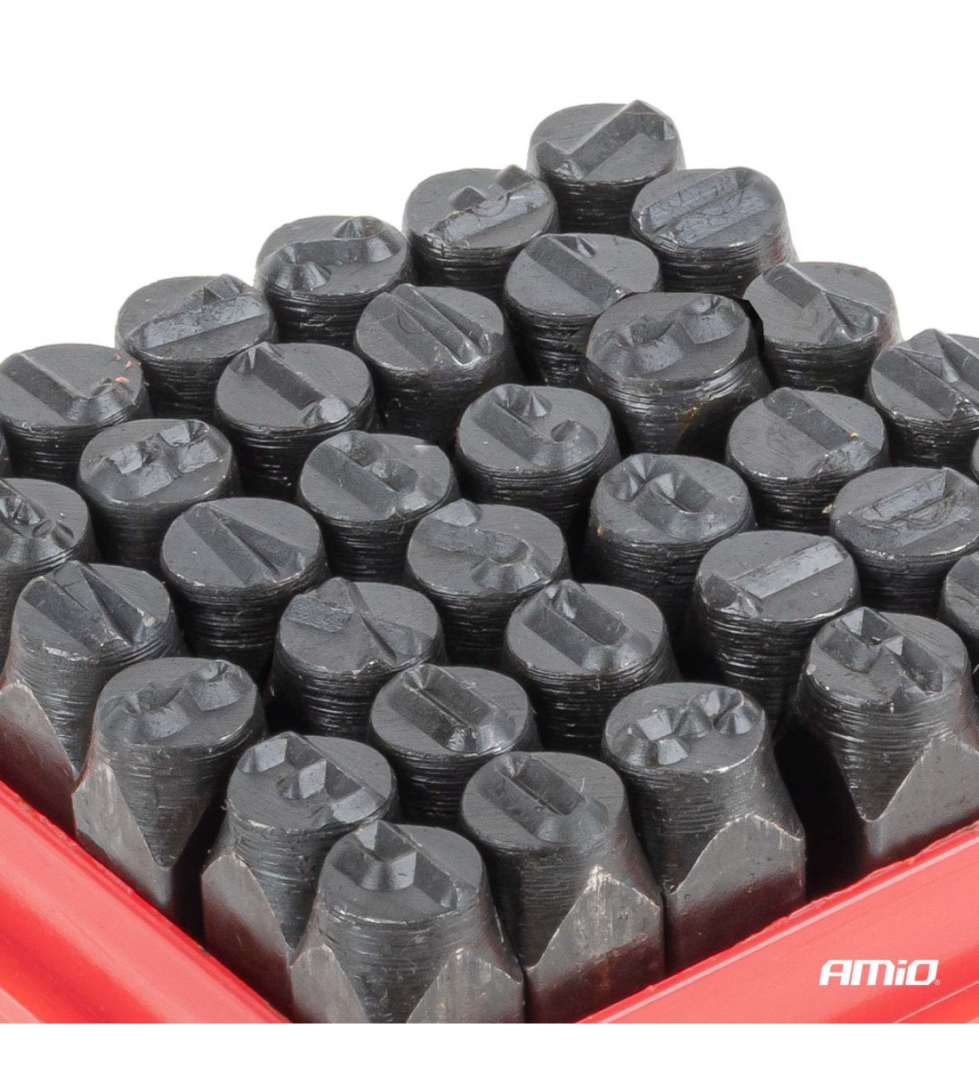 Set de poansoane pentru marcare litere și cifre 6mm 1/4" 36 buc AMIO-04935