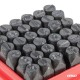 Set de poansoane pentru marcare litere și cifre 6mm 1/4" 36 buc AMIO-04935