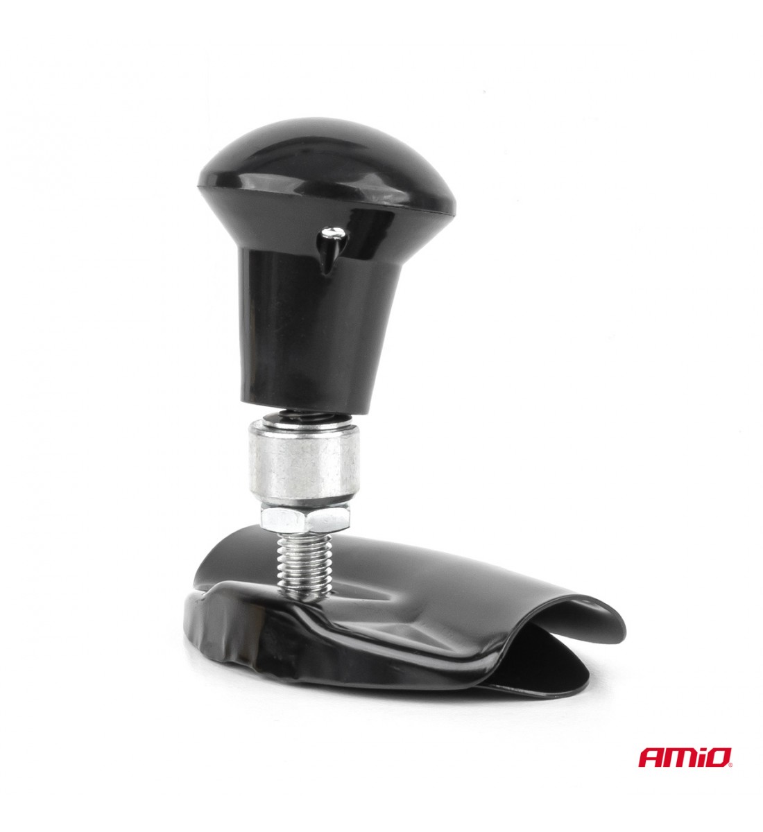 Nuca de volan sferic, înclinat, negru AMIO-04973 Nuca de volan sferic, înclinat, negru AMIO-04973