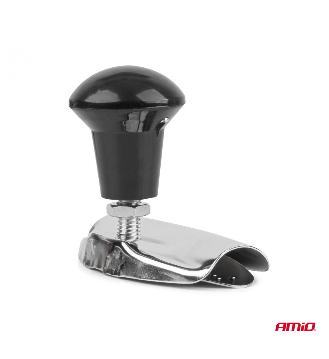 Mâner volan sferic drept, argintiu, AMIO-04975 Mâner volan sferic drept, argintiu, AMIO-04975