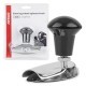 Mâner volan sferic drept, argintiu, AMIO-04975 Mâner volan sferic drept, argintiu, AMIO-04975