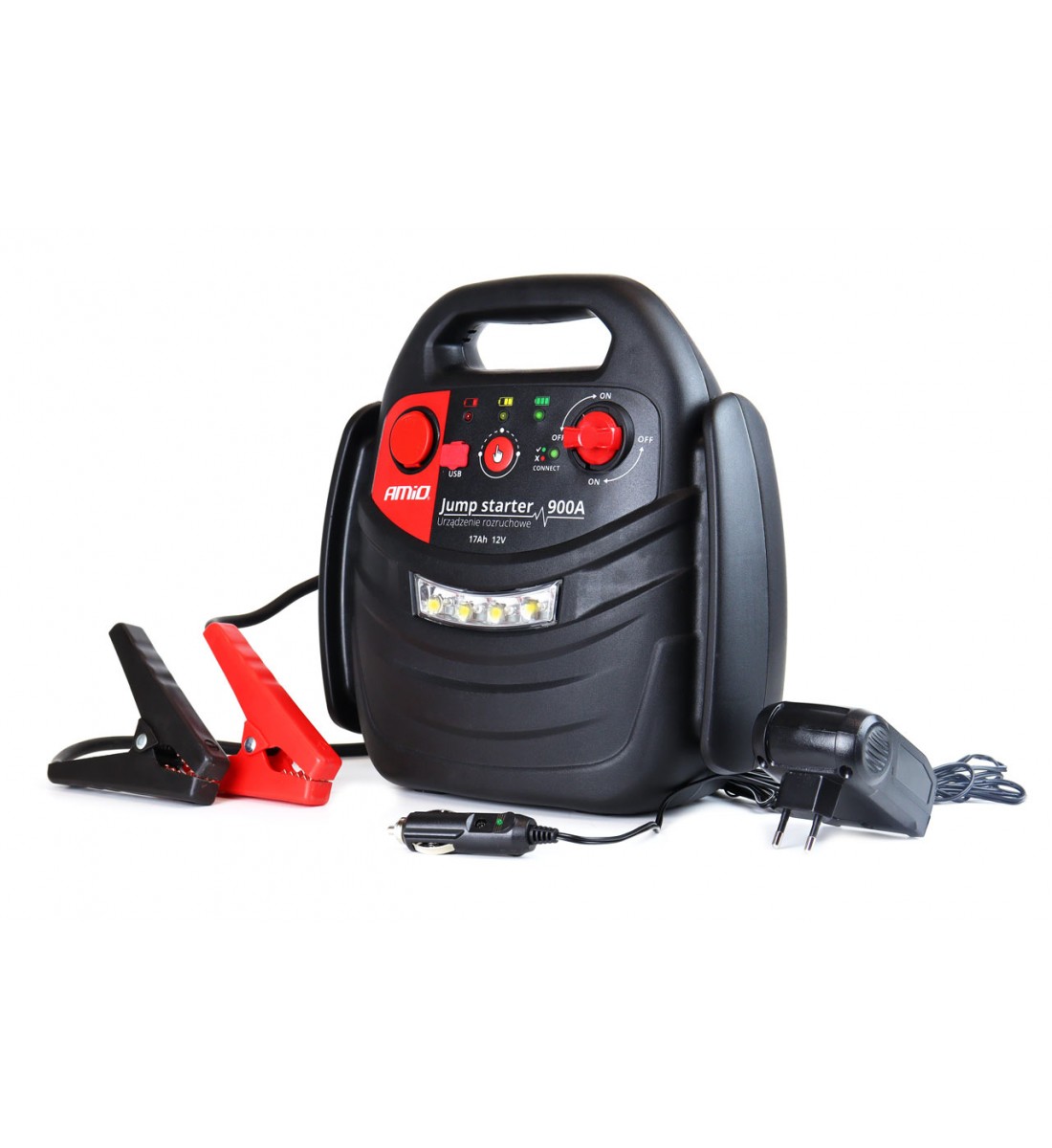 Starter de pornire 4 în 1 12V AMIO-02523