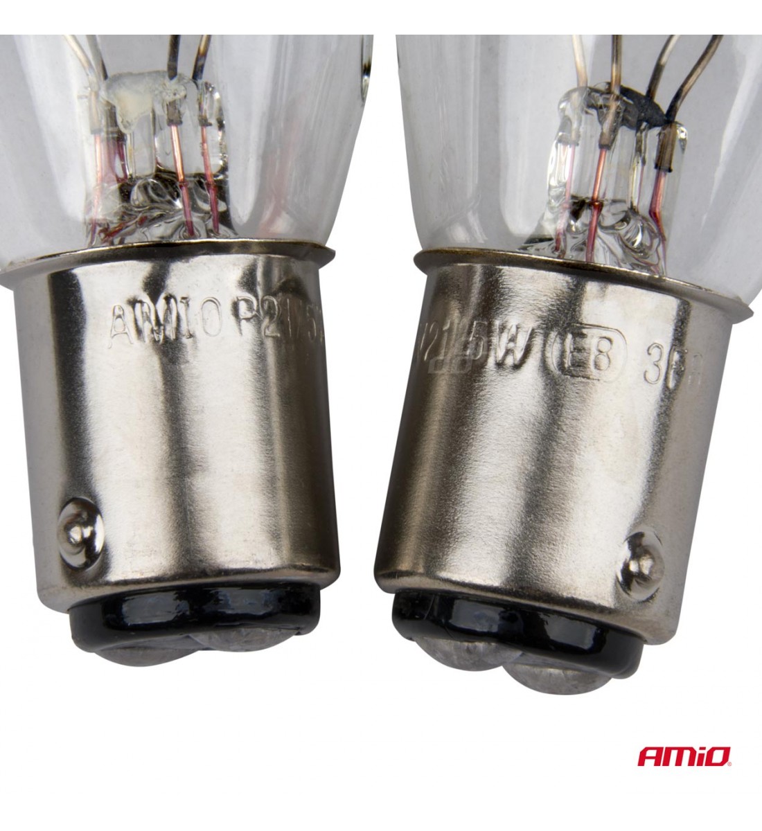 Becuri halogen P21/5W BAY15D 12V blister 2 buc AMIO-03353