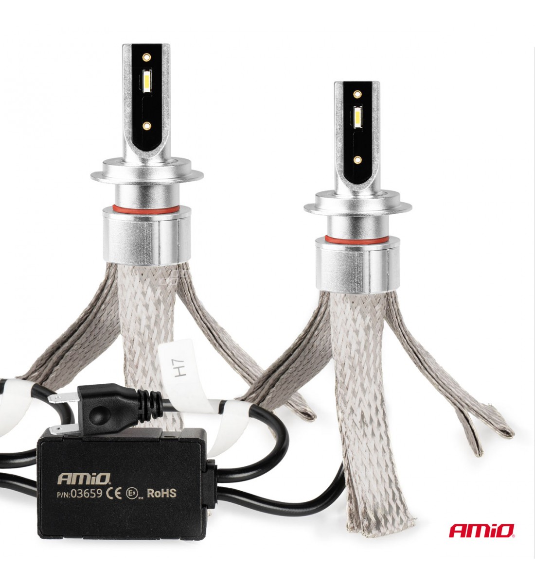 Set leduri  H7 canbus 6000K 12-24V AMIO-03659