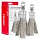 Becuri auto LED seria FLEX+ cu lentilă H7 12V 24V 6000K Canbus AMIO-03660