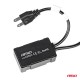 Becuri auto LED seria FLEX+ cu lentilă H7 12V 24V 6000K Canbus AMIO-03660