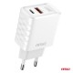 Încărcător de perete Încărcător rapid GaN 38W USB-A + USB-C AMIO-04287