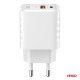 Încărcător de perete Încărcător rapid GaN 38W USB-A + USB-C AMIO-04287