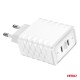 Încărcător de perete Încărcător rapid 35W 2xUSB-C AMIO-04288