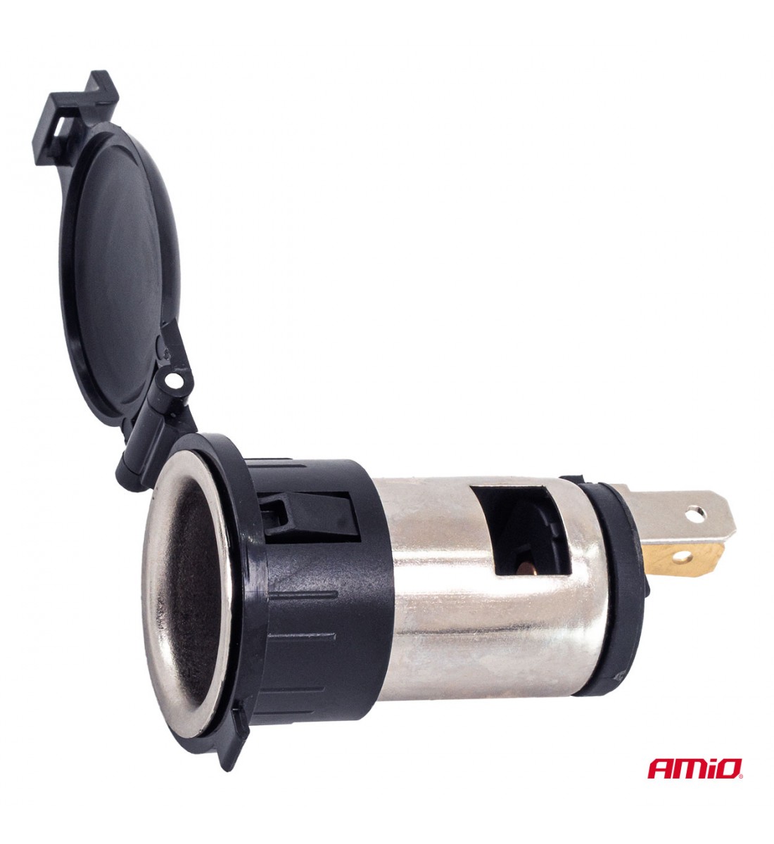 Priză suplimentară cu clapă 250W 12V 24V AMIO-04434