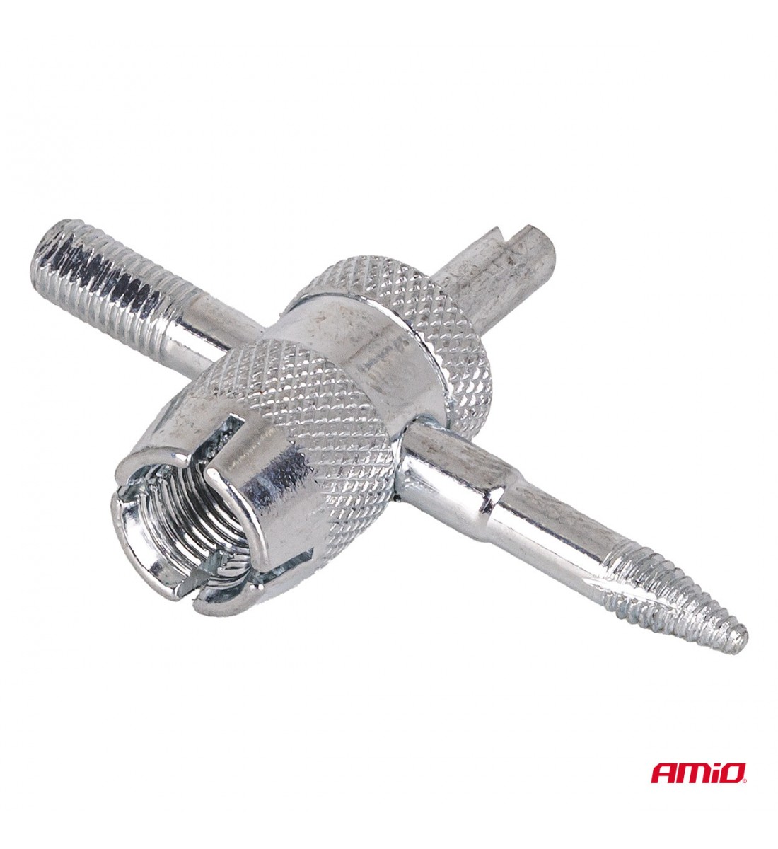 Cheie pentru supape, robinet, șurubelniță, calibrator, 4 în 1 AMIO-04471