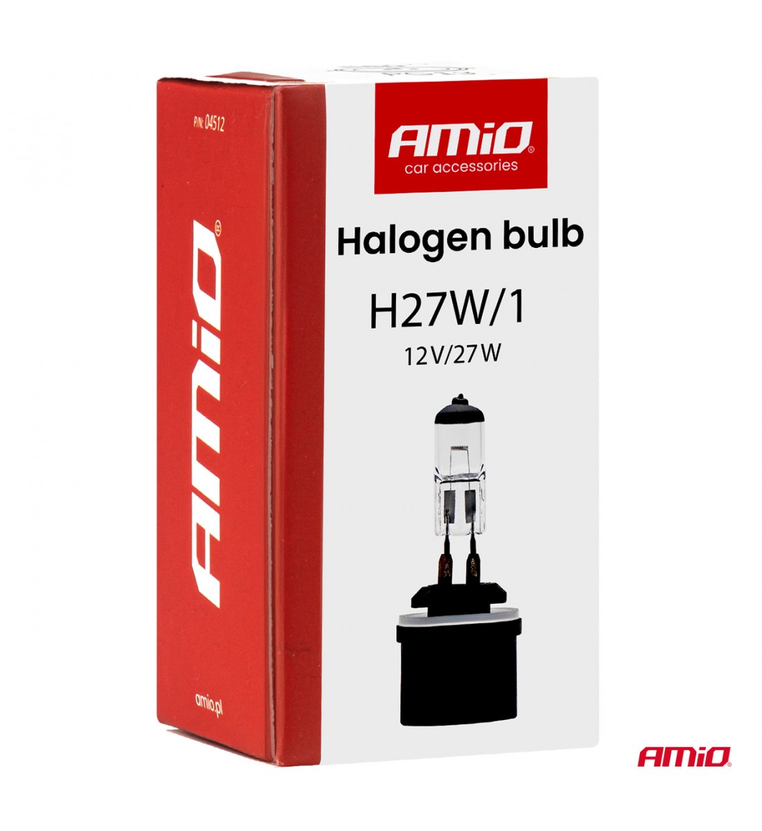 Bec halogen H27W/1 880 12V 27W PG13 AMIO-04512