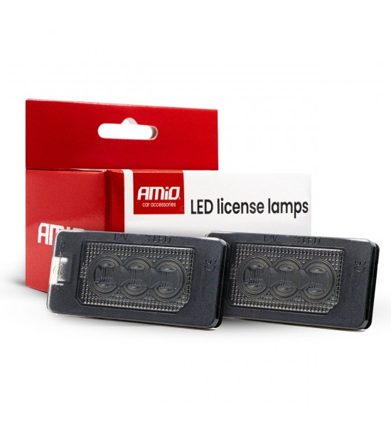 Lampă de înmatriculare CLP02 HP fumată BMW AMIO-04539