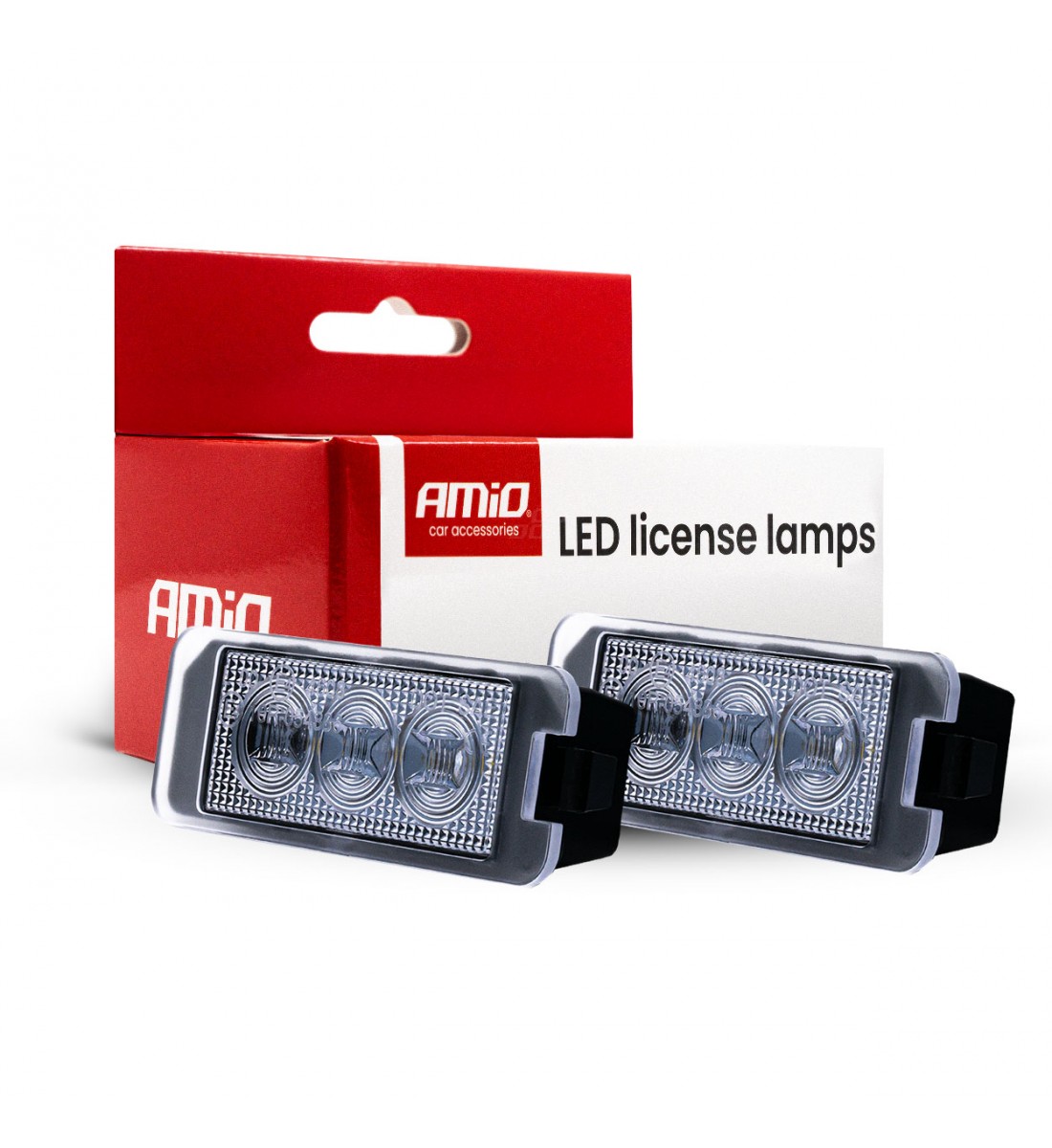 Lampi LED pentru plăcuțe de înmatriculare CLP12 HP MAN, SEAT, VW AMIO-04553