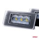 Lampe LED pentru plăcuța de înmatriculare CLP13 HP fumat CITROËN, PEUGEOT AMIO-04556